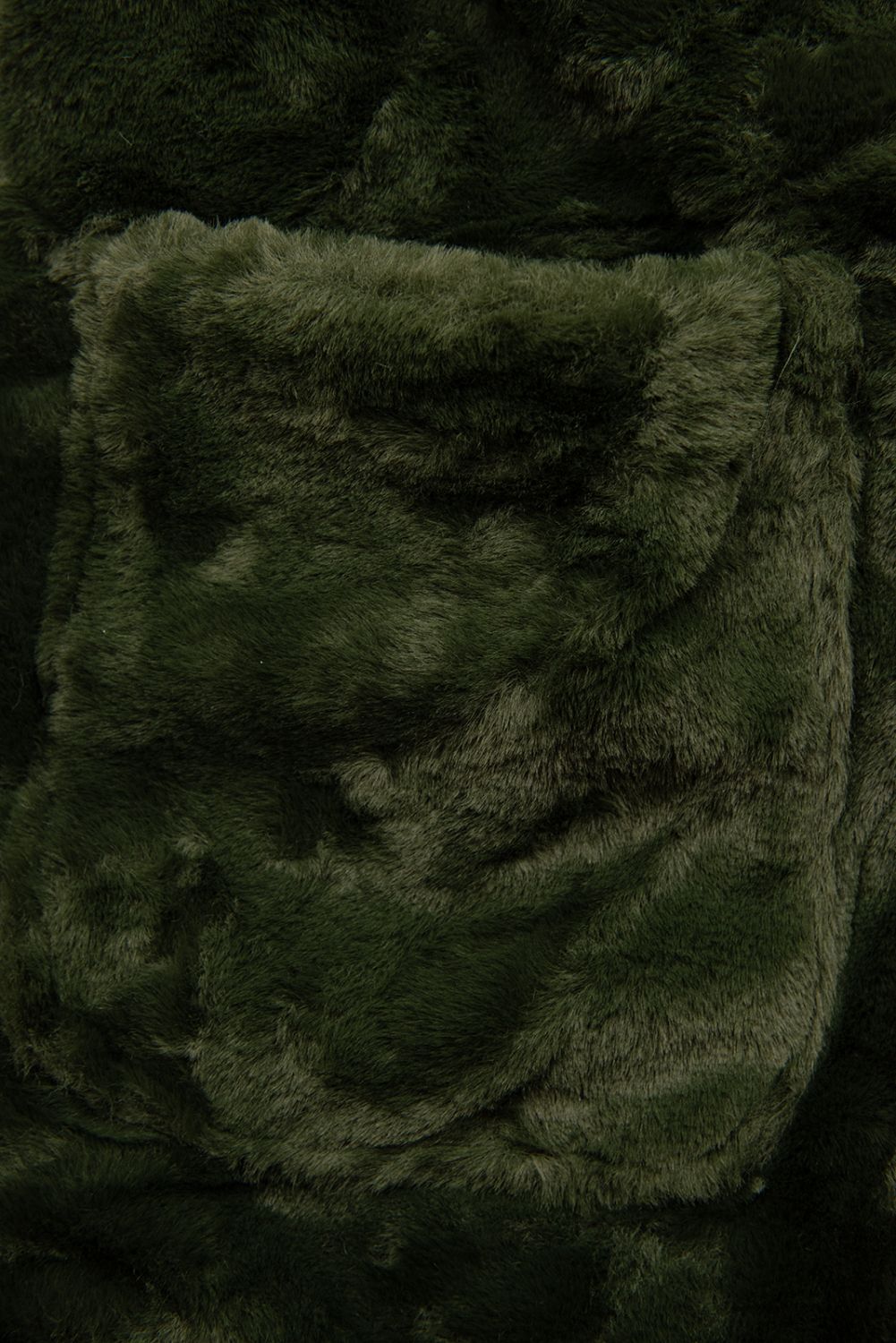 Černá oboustranná zimní parka