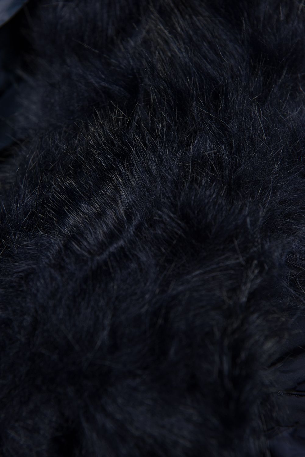 Přechodná prošívaná bunda tmavě modrá