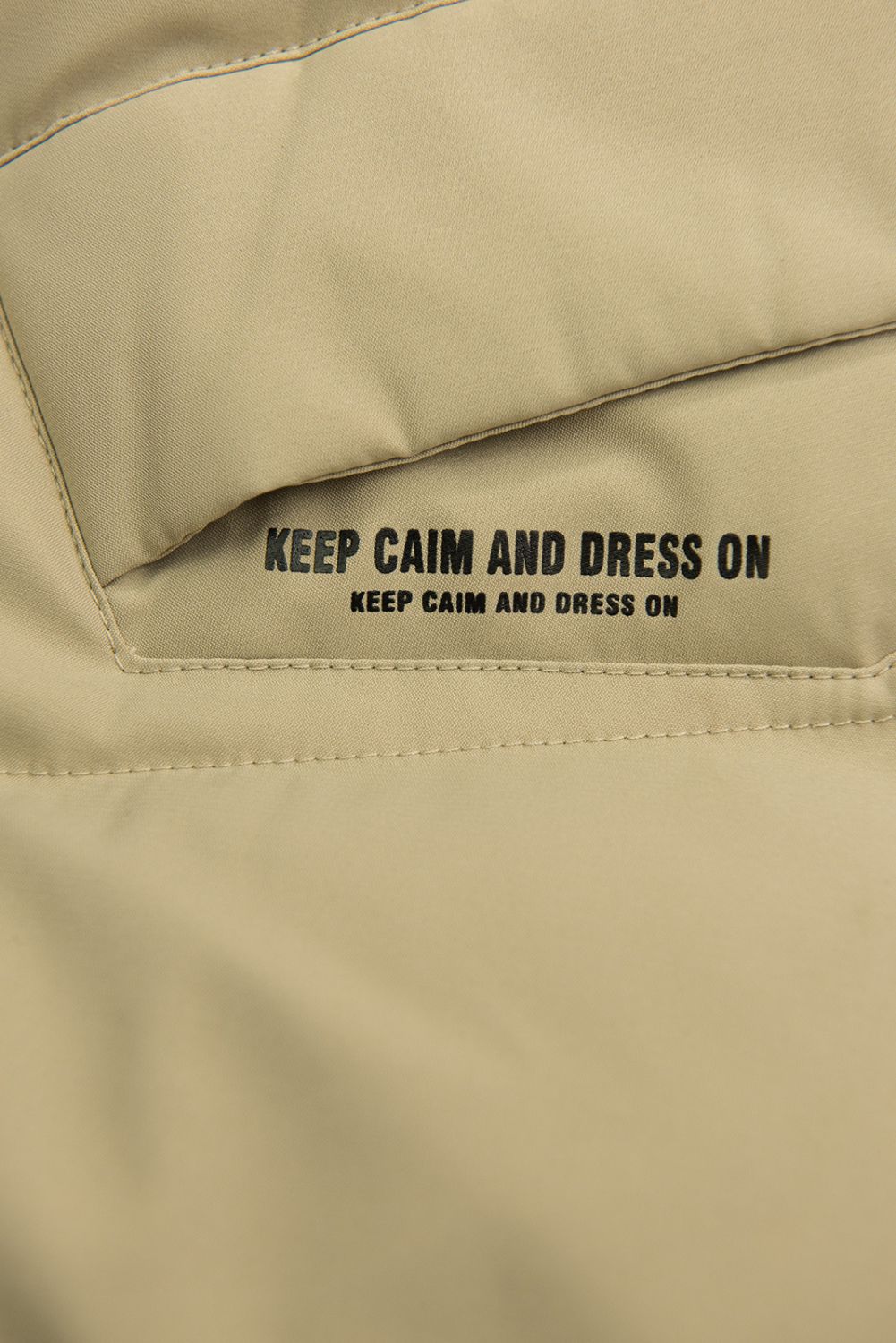 Dívčí extra teplá zimní bunda béžová