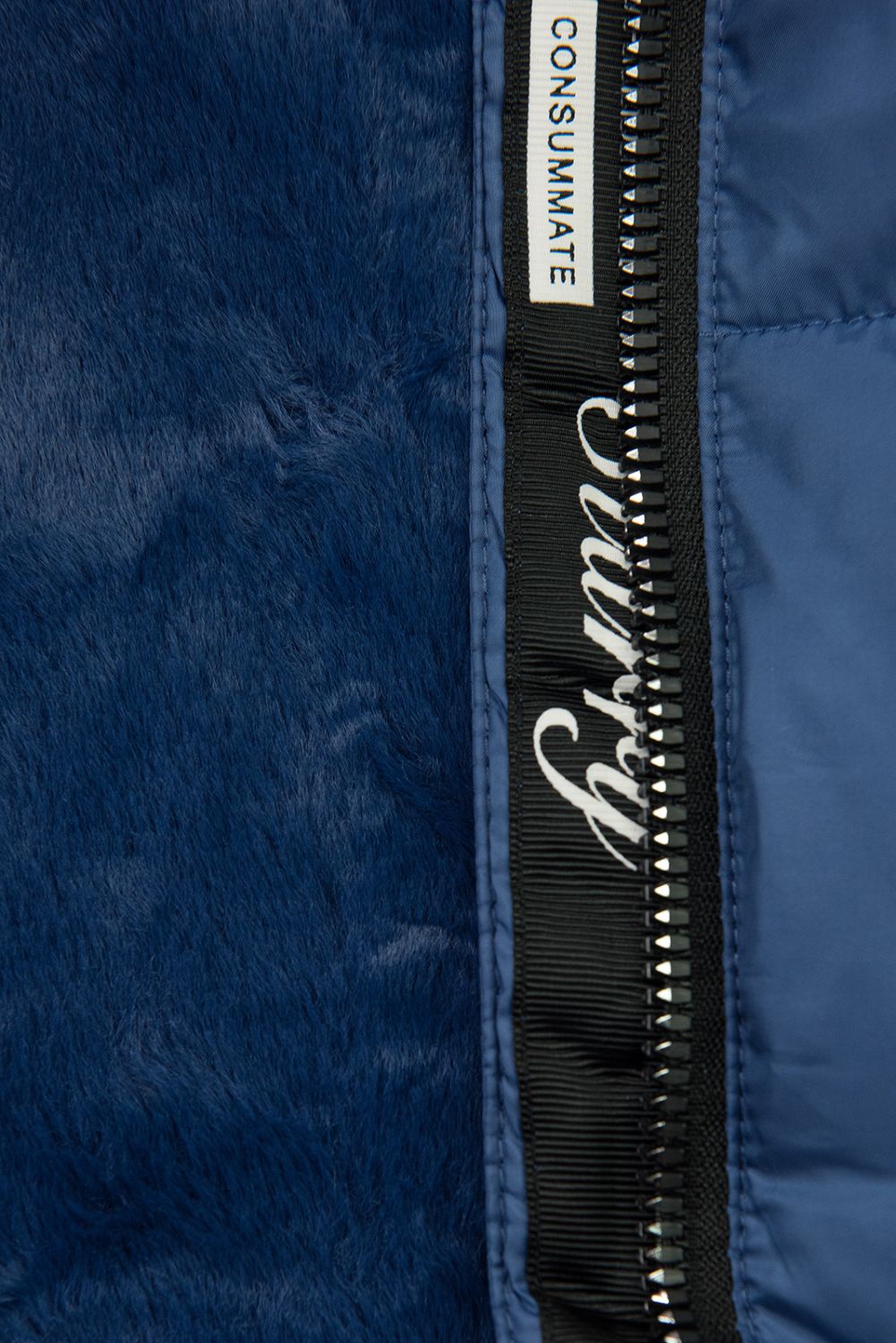 Dívčí modrá zimní bunda DESIGN