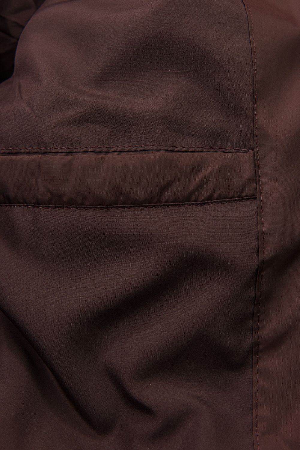 Prodloužená dámská zimní bunda burgundy