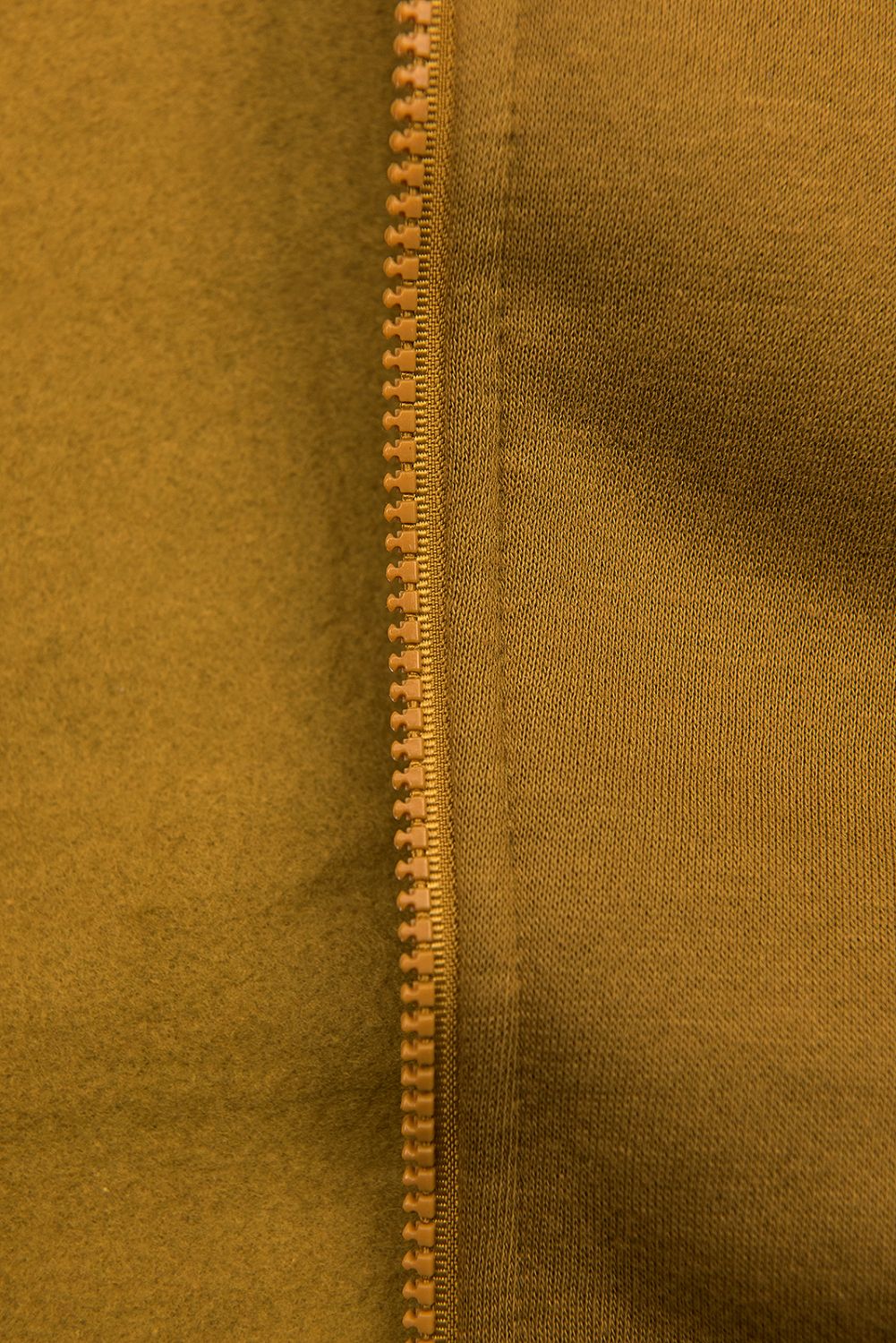 Mustard mikina s květinovým vzorem