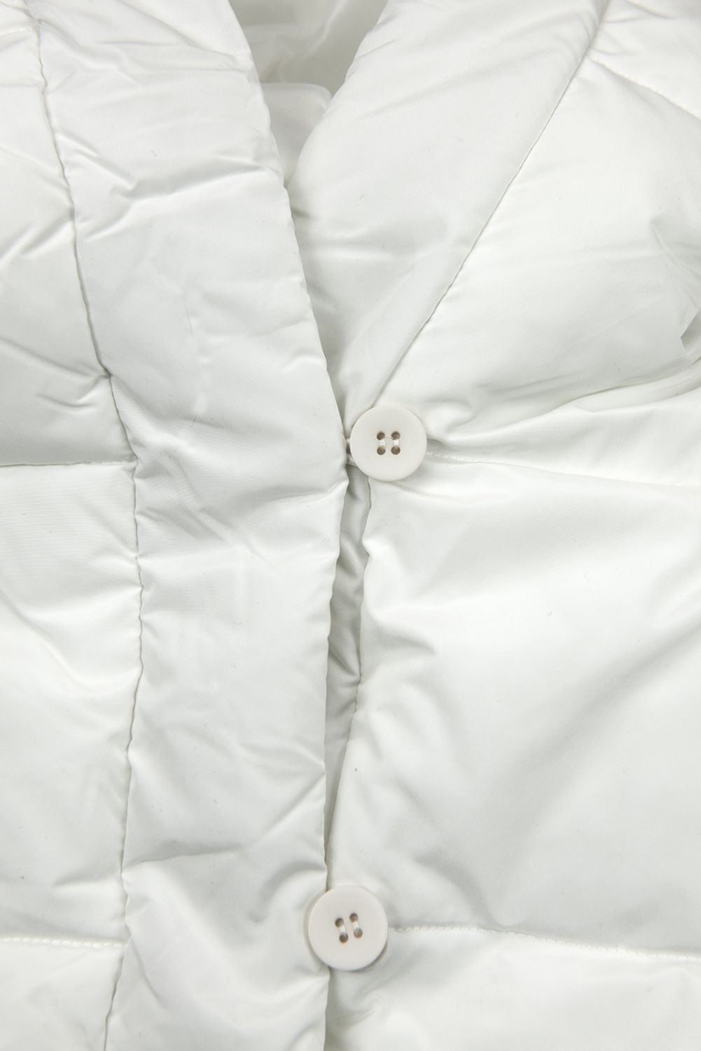 Bílá zimní bunda 2 v 1