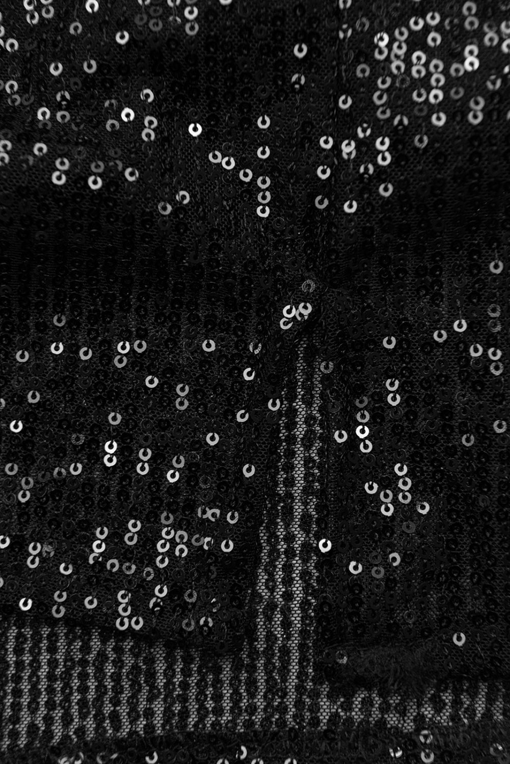 Černé šaty s flitry