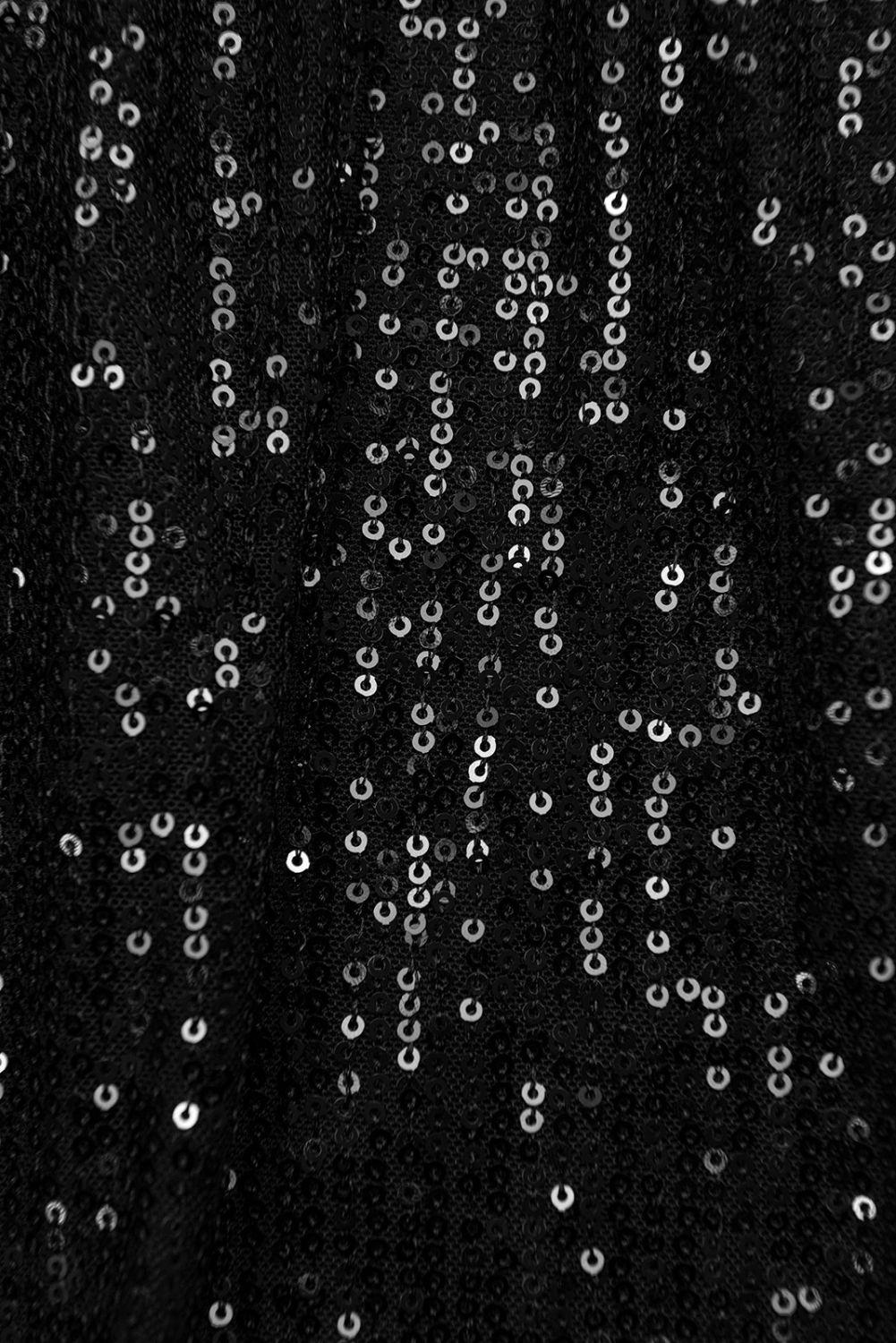 Černé šaty s flitry