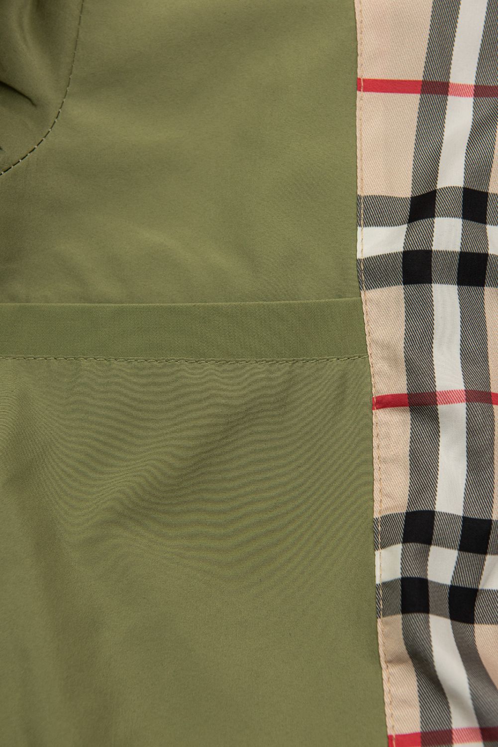 Khaki přechodný trenčkot