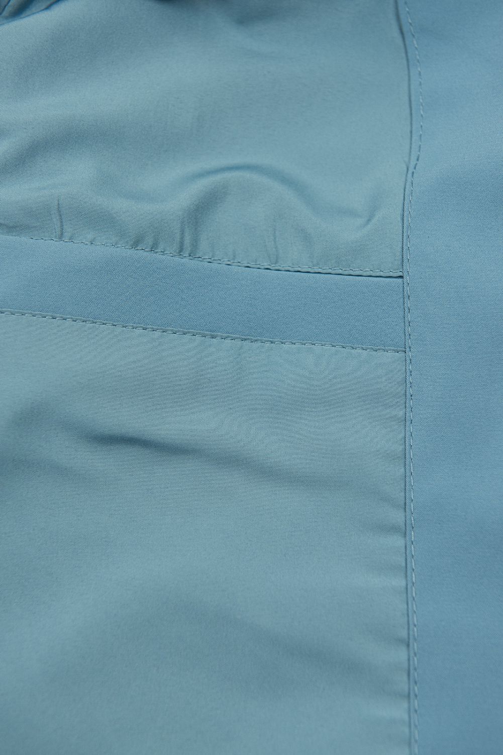 Jarní plášť s kapucí nebeská modrá