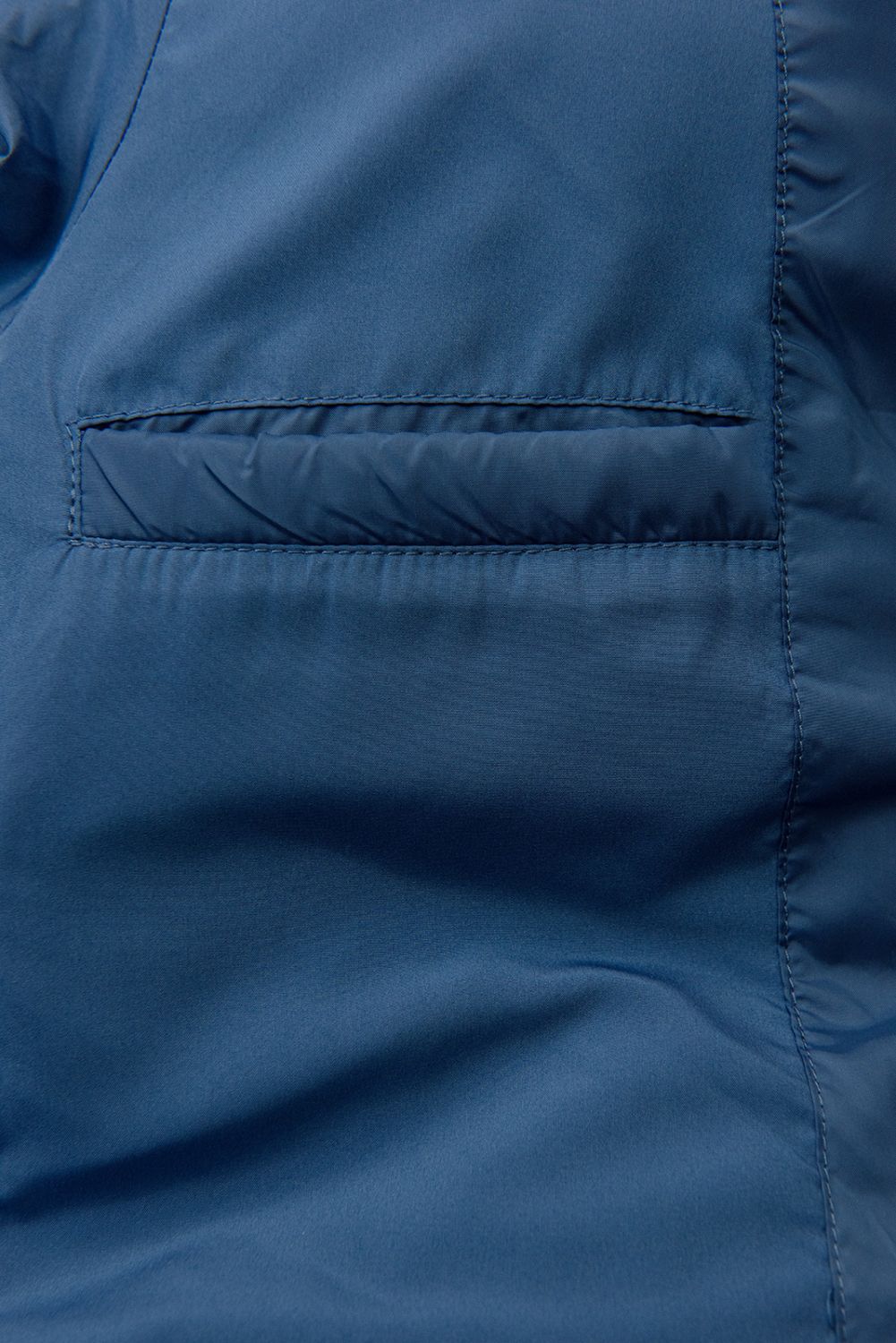 Zimní prošívaná modrá bunda ICE