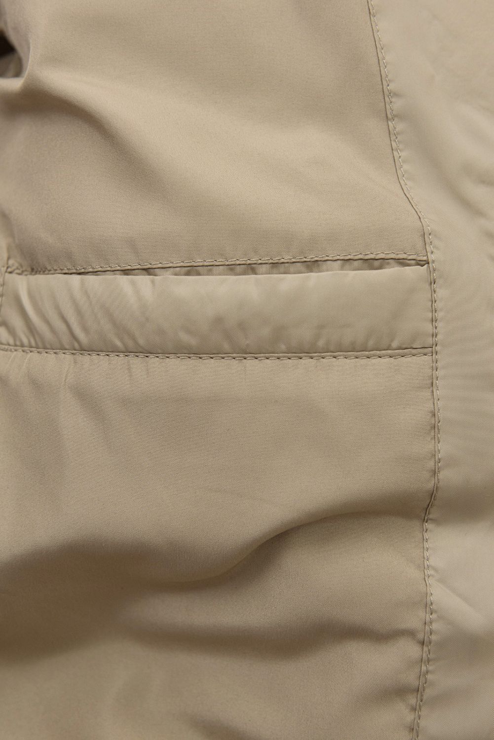 Zimní prošívaná béžová bunda ICE