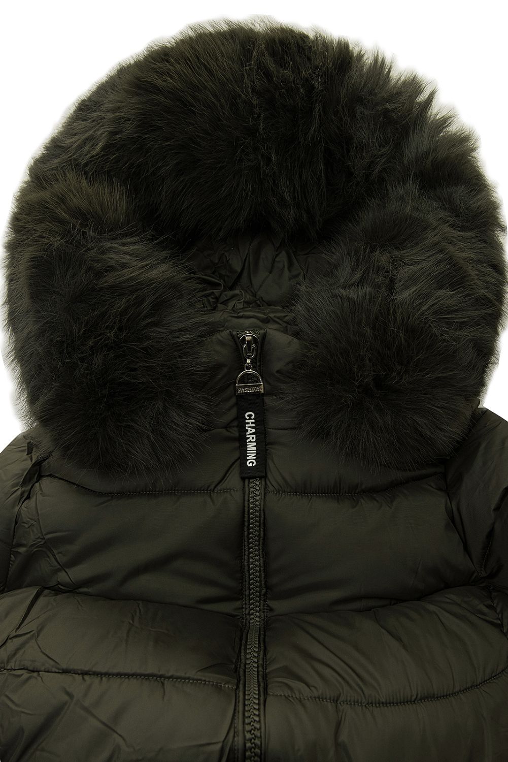 Zimní prošívaná khaki bunda ICE