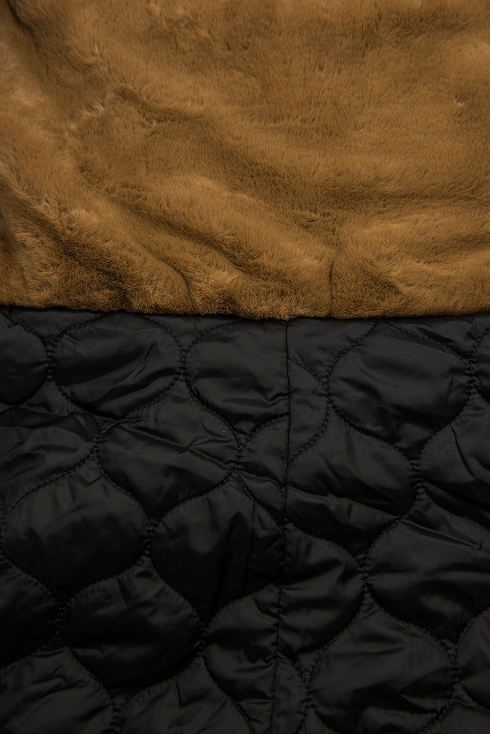 Přechodná parka se zateplením černá