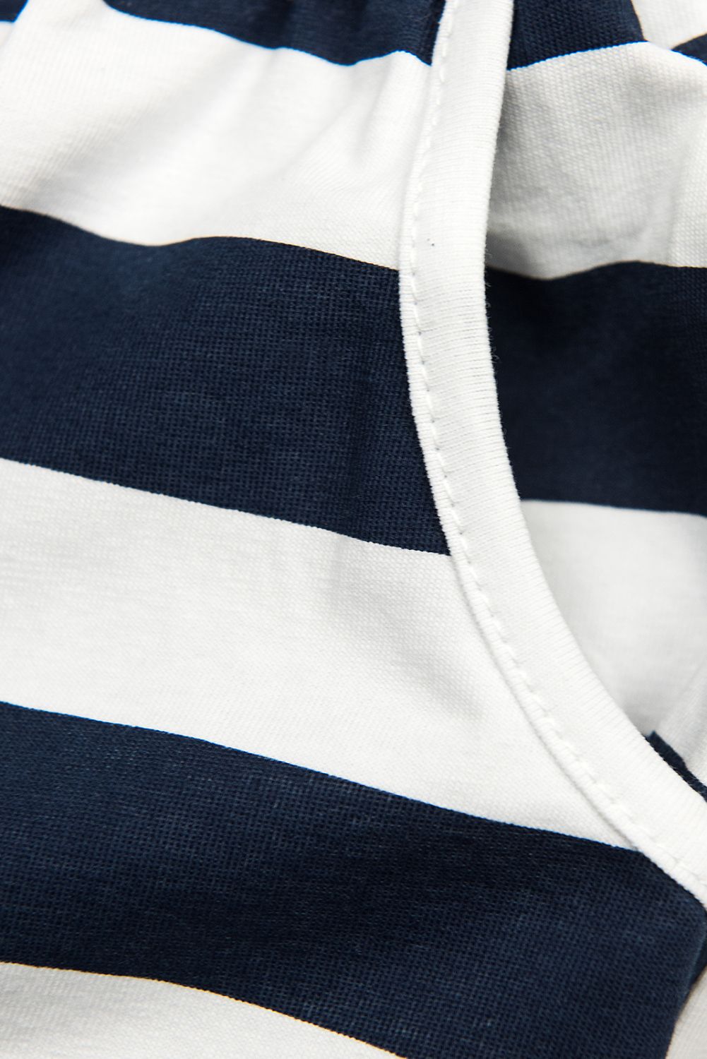 Pruhované bavlněné šaty X.