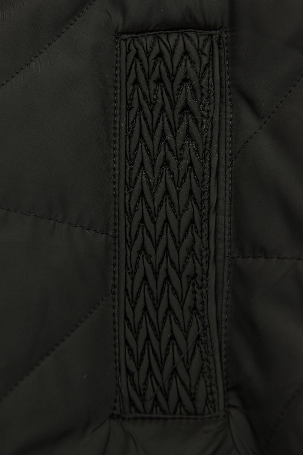 Přechodná bunda s kapucí černá