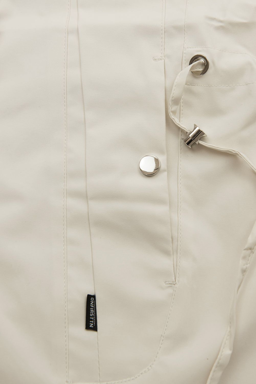 Krémová parka na jaro/podzim