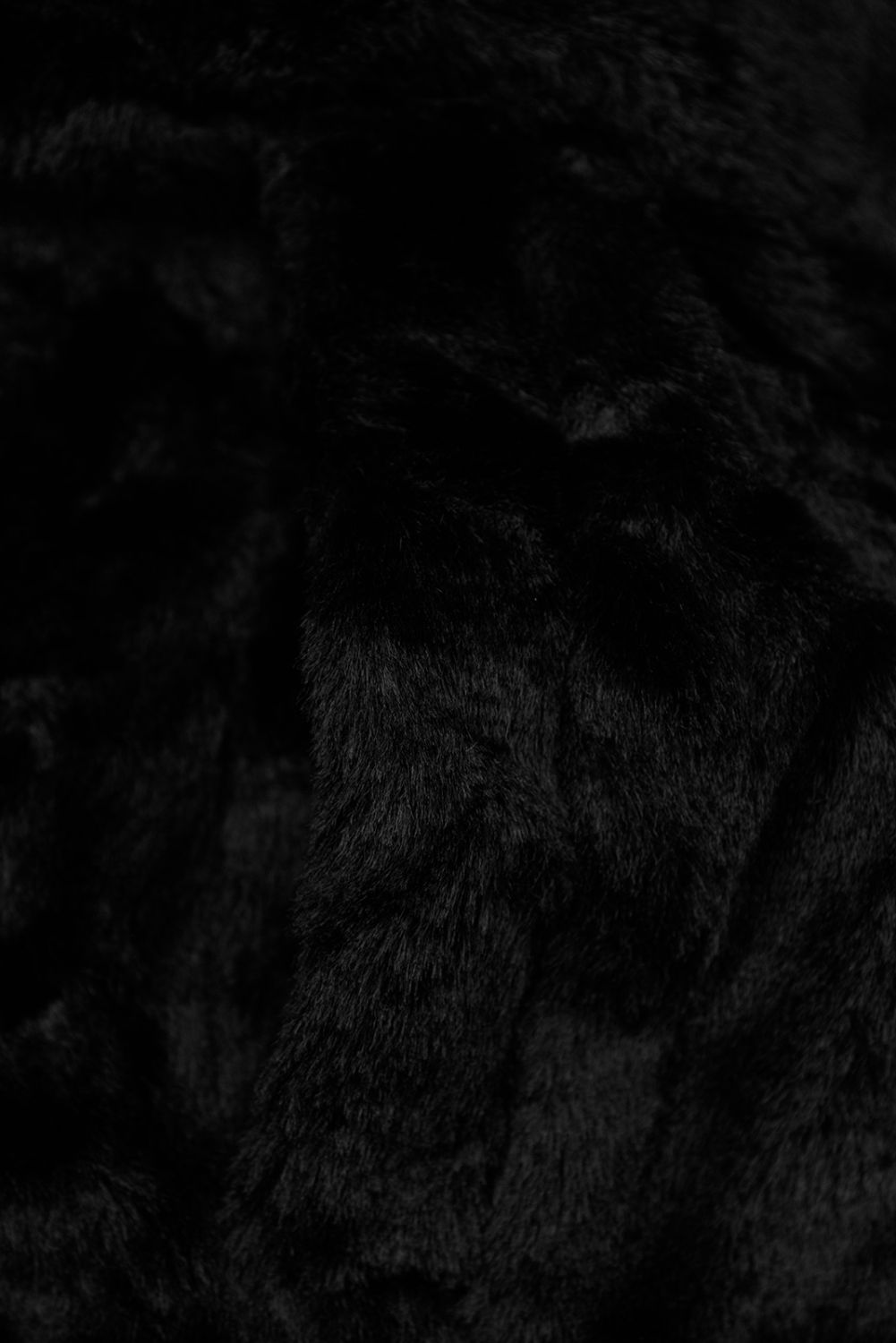 Černá oboustranná zimní bunda