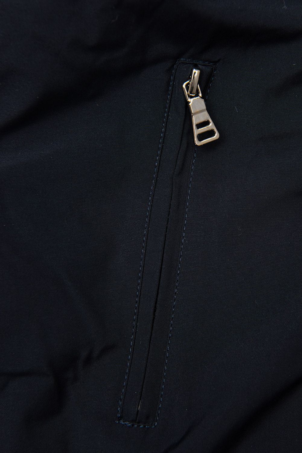 Tmavě modrá zimní parka s odnímatelnou podšívkou