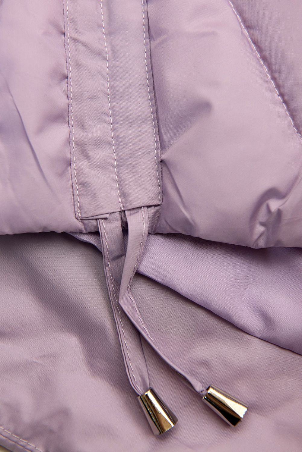 Světle fialová prodloužená vesta