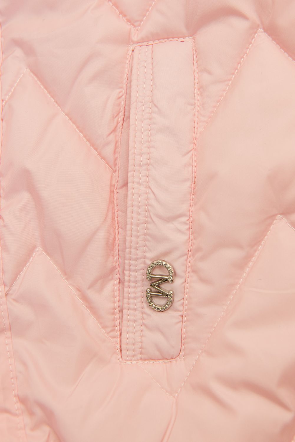 Světle růžová prodloužená vesta