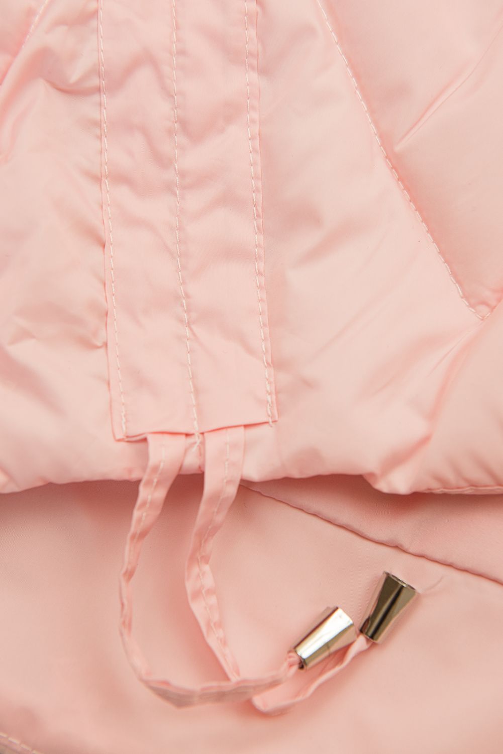 Světle růžová prodloužená vesta