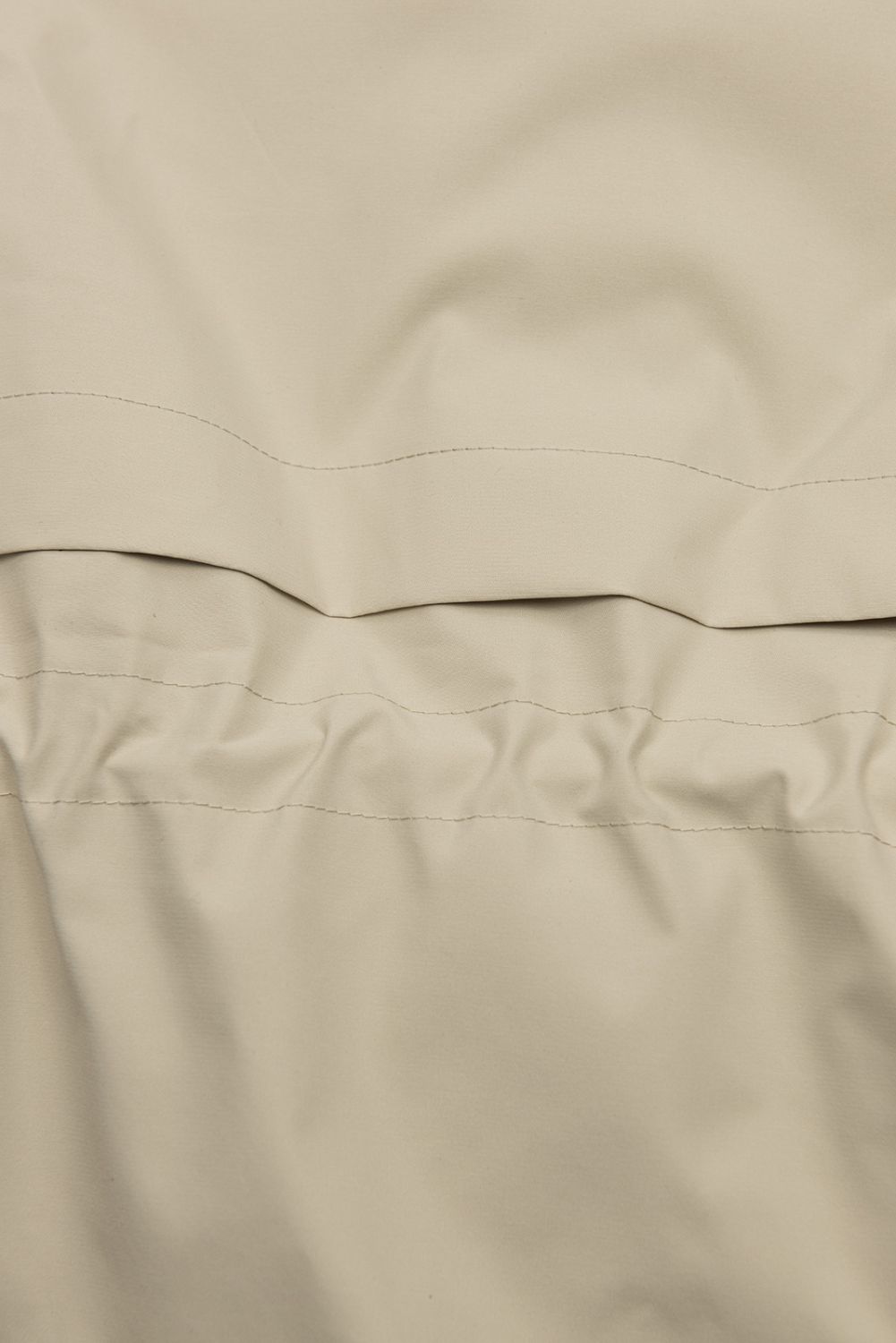 Béžová jarní parka s odepínatelnou kapucí