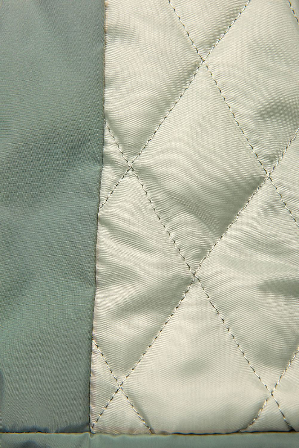 Nefritově zelený přechodný plášť/parka