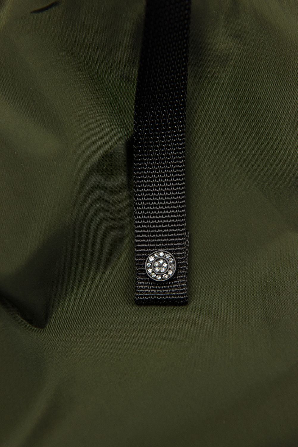 Khaki přechodný plášť/parka