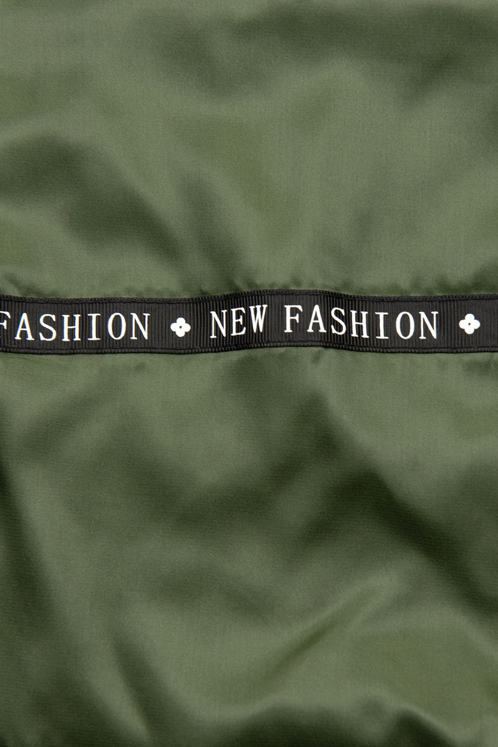 Olivově zelená parka FASHION