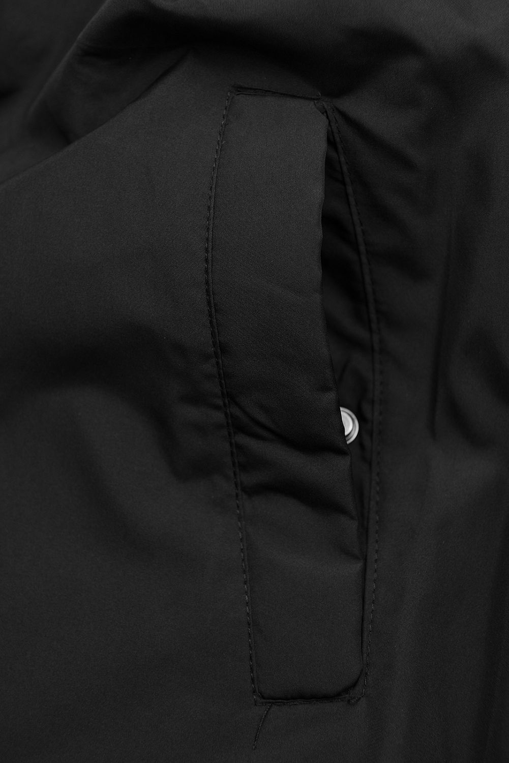 Prošívaná podzimní parka oranžová/černá