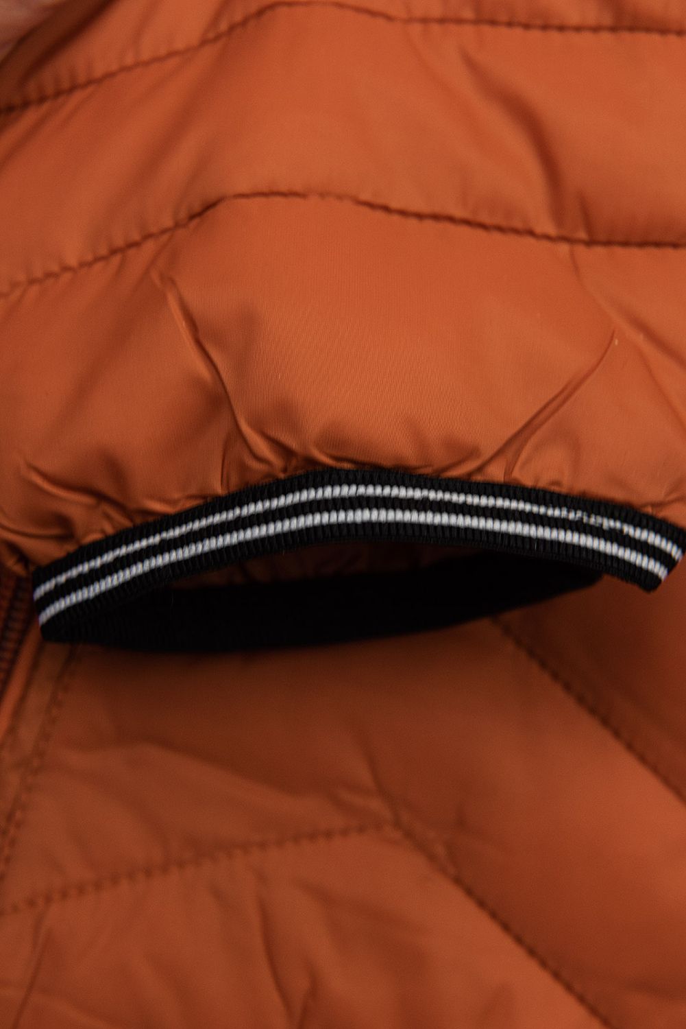 Lehká přechodná bunda skořicově hnědá