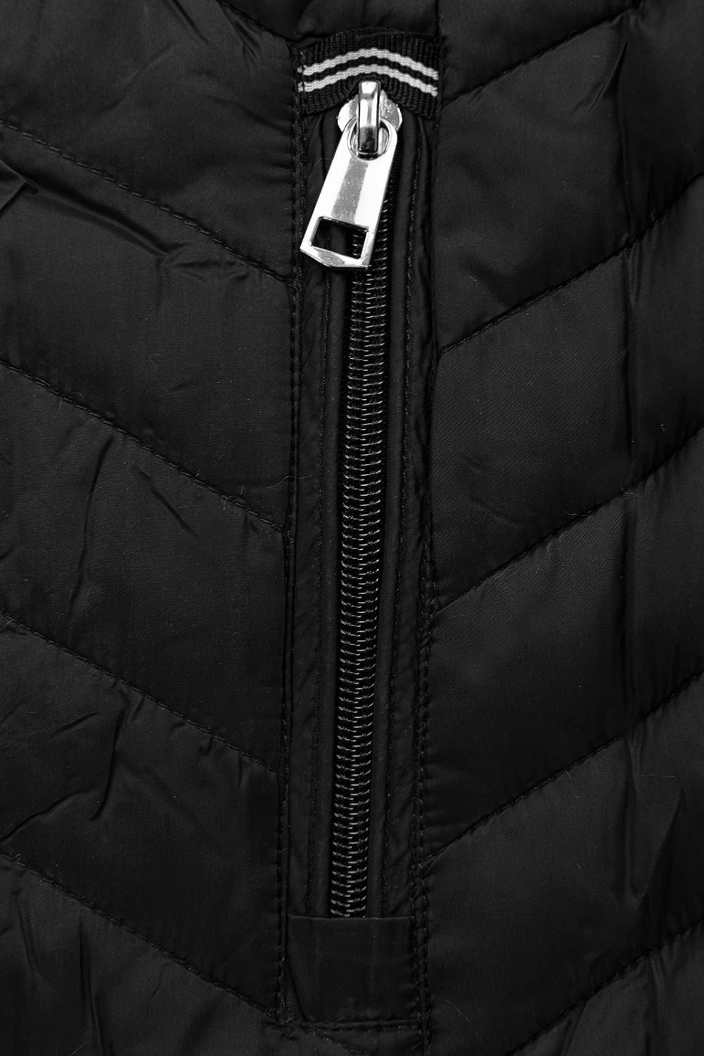 Lehká přechodná bunda černá