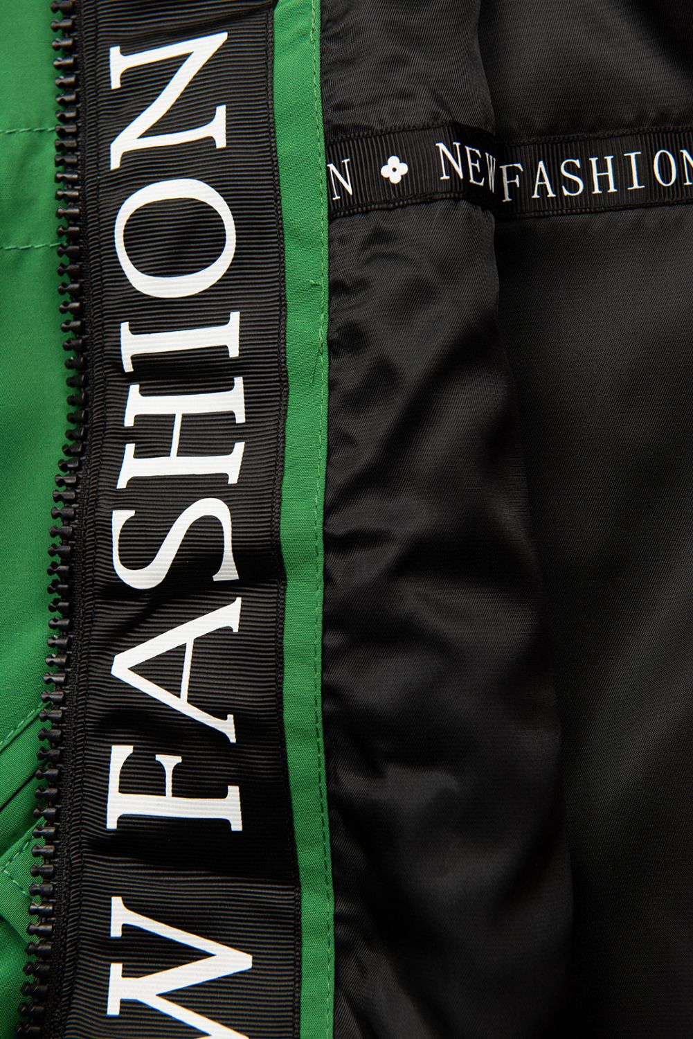 Lehká přechodná parka FASHION zelená