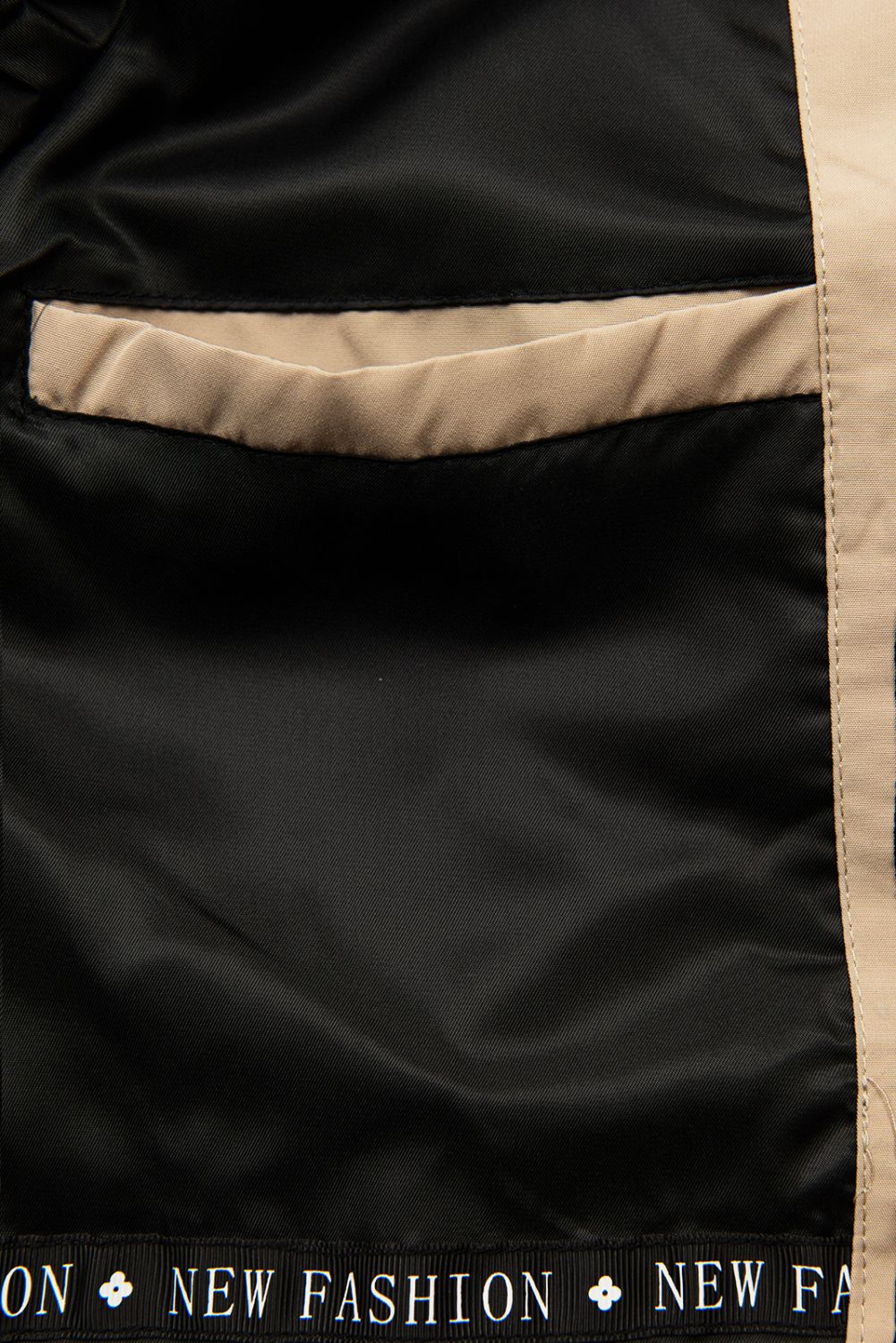 Lehká přechodná parka FASHION béžová