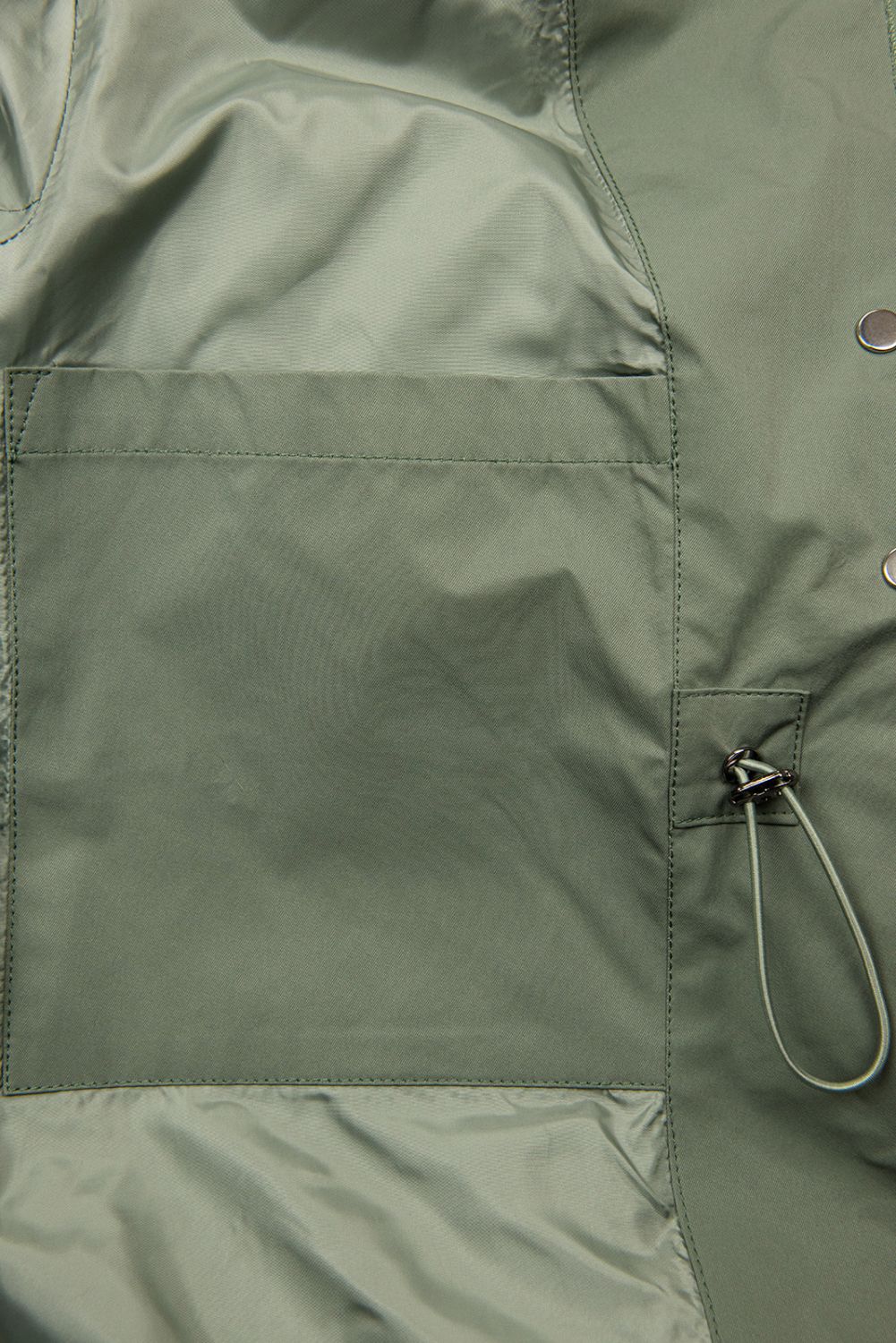 Přechodný plášť zelený