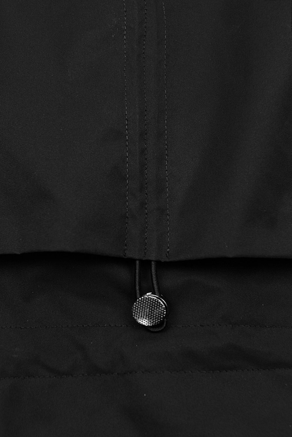 Přechodný plášť černý