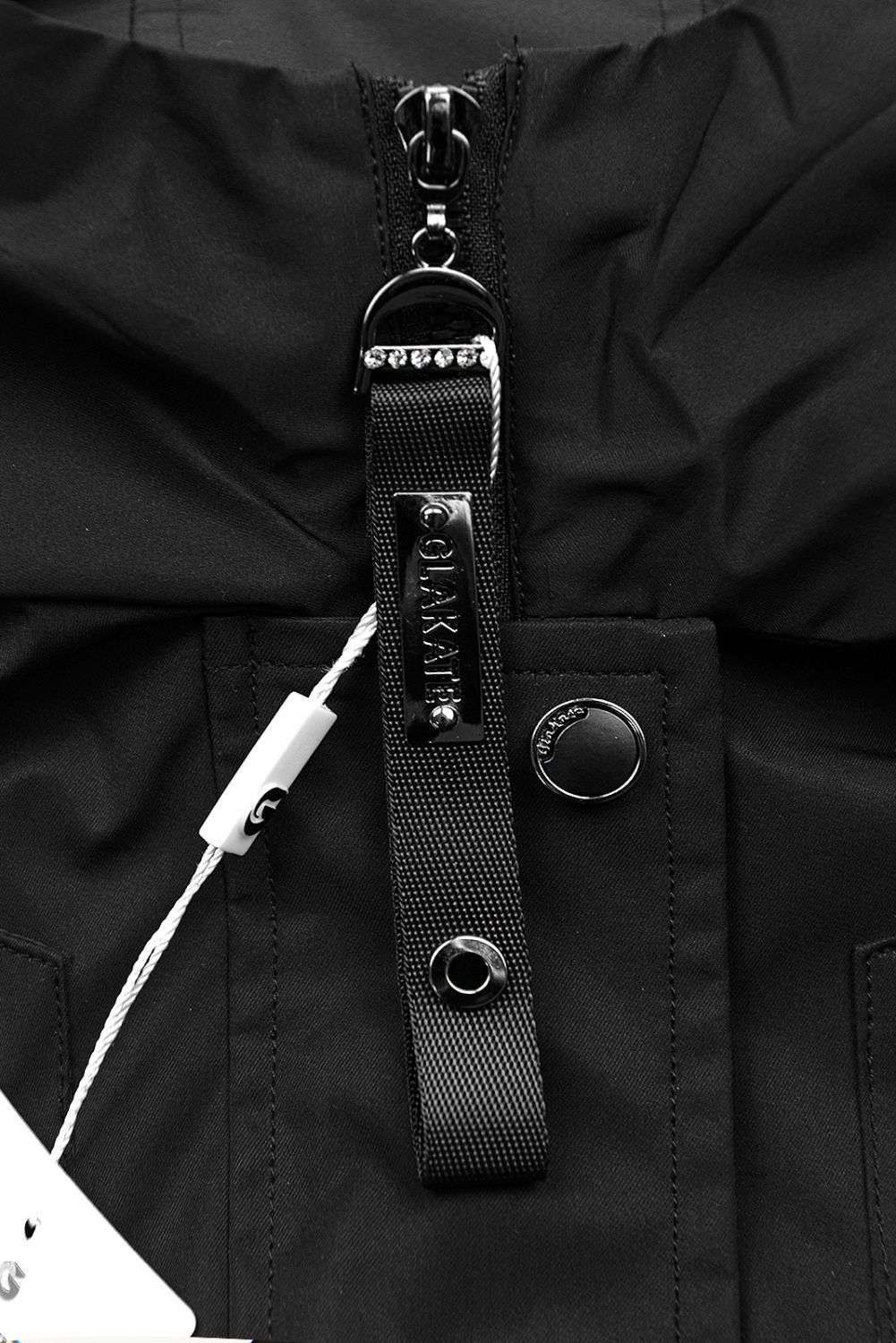 Přechodný plášť černý