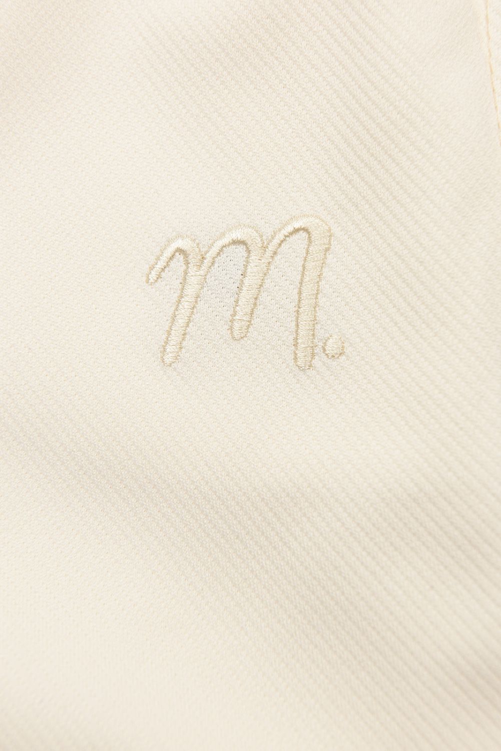 Ecru sportovní kalhoty s kapsami