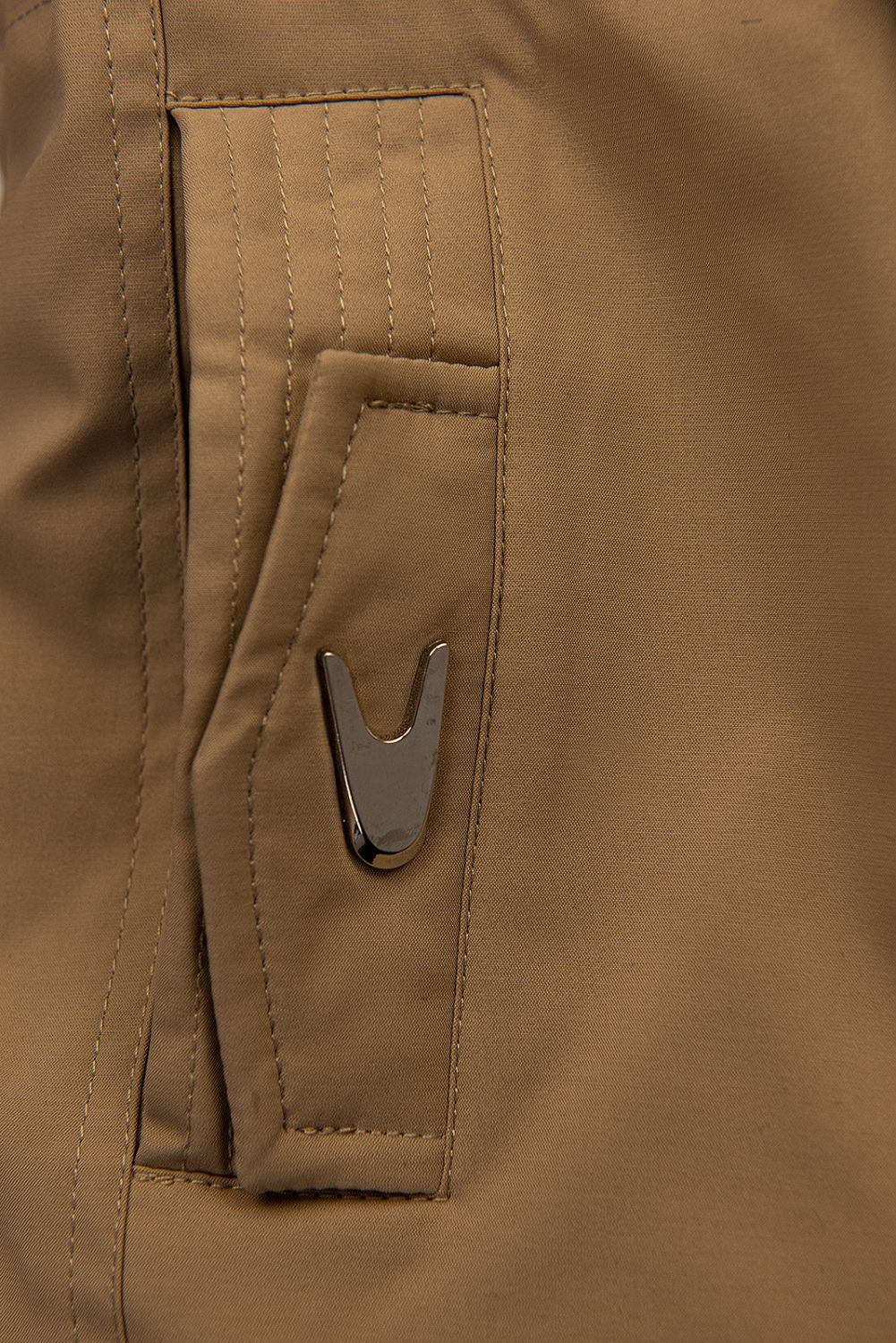 Hnědá dětská zimní parka