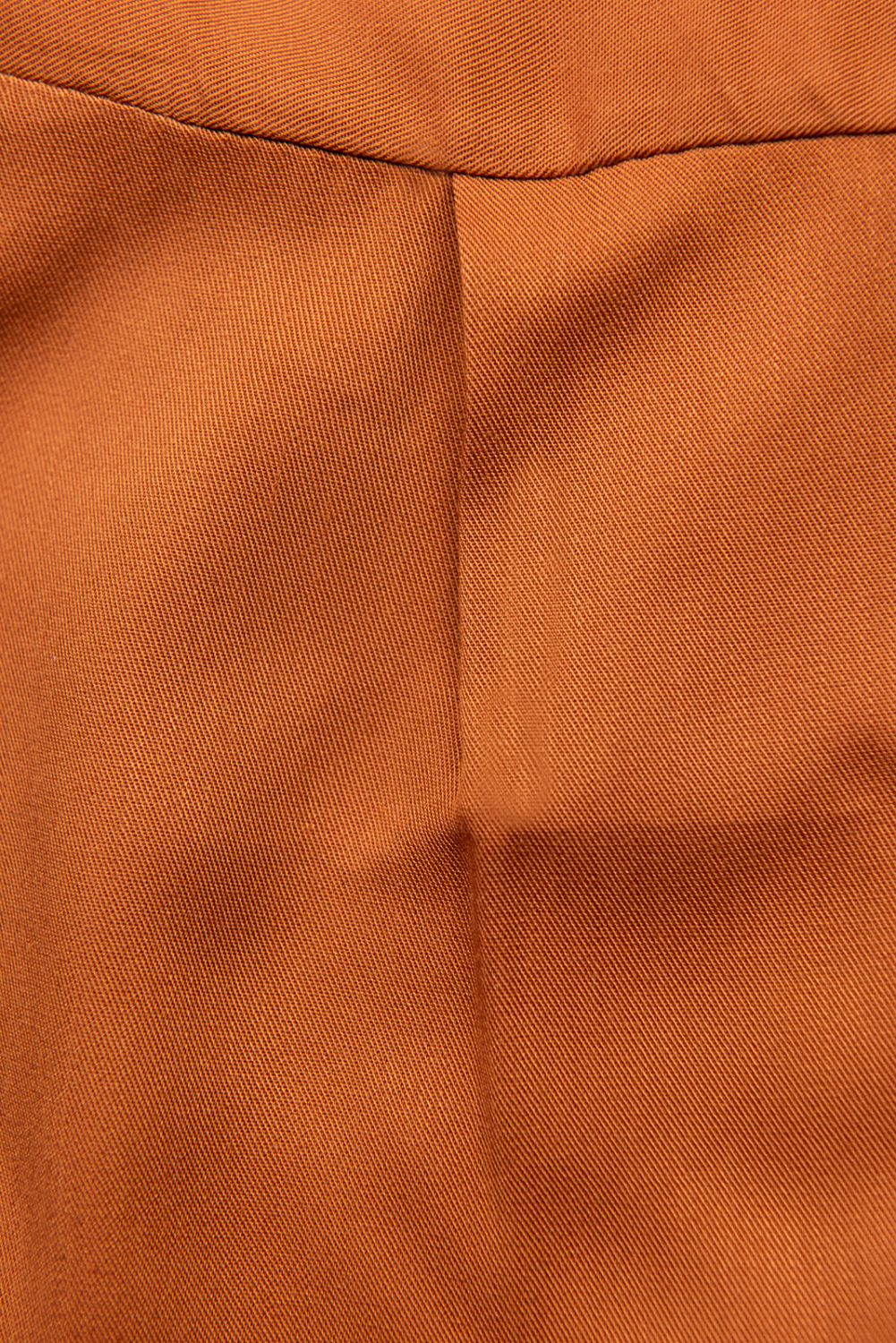 Skořicově hnědý kalhotový overal