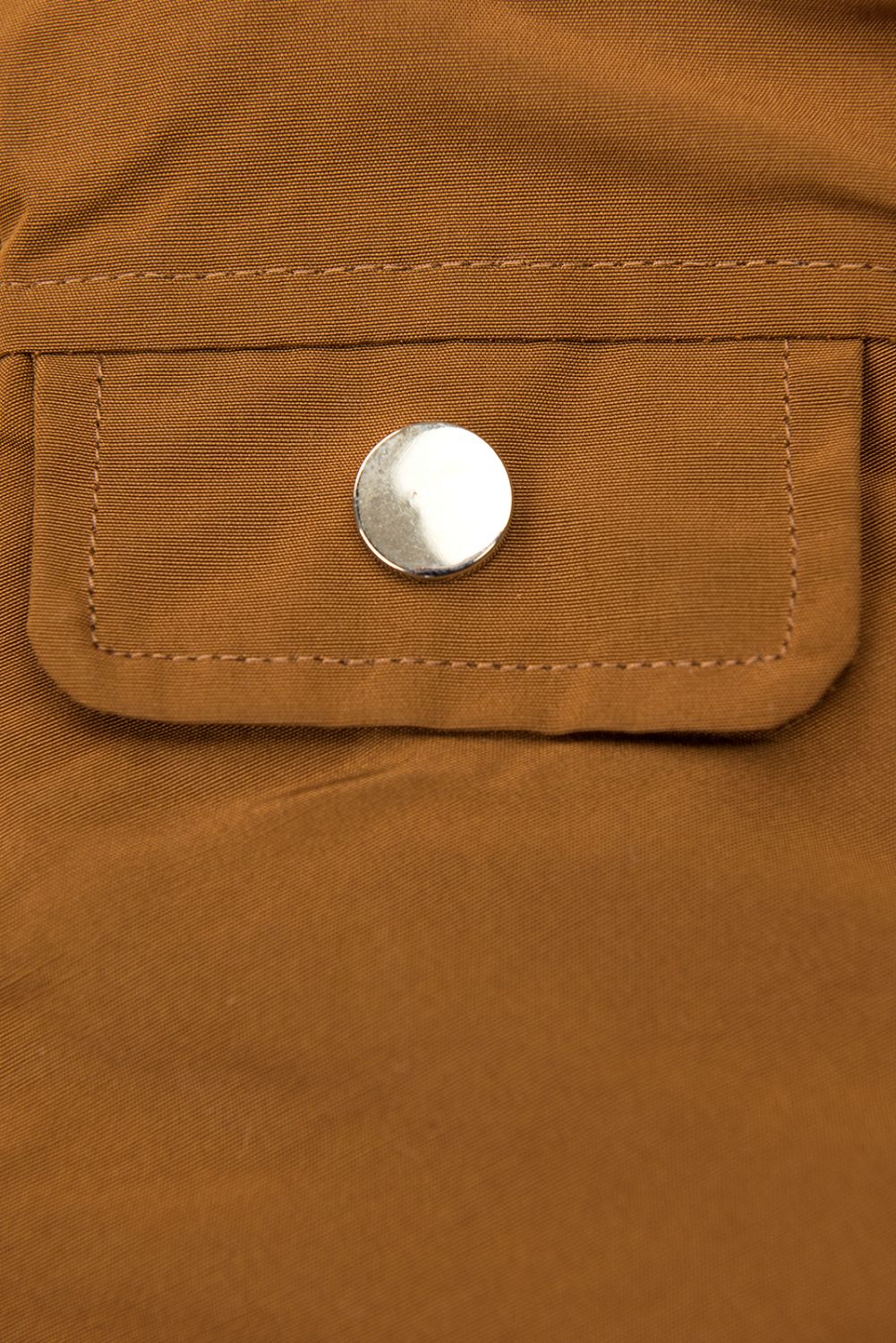 Hnědá parka s odepínatelnou kožešinou