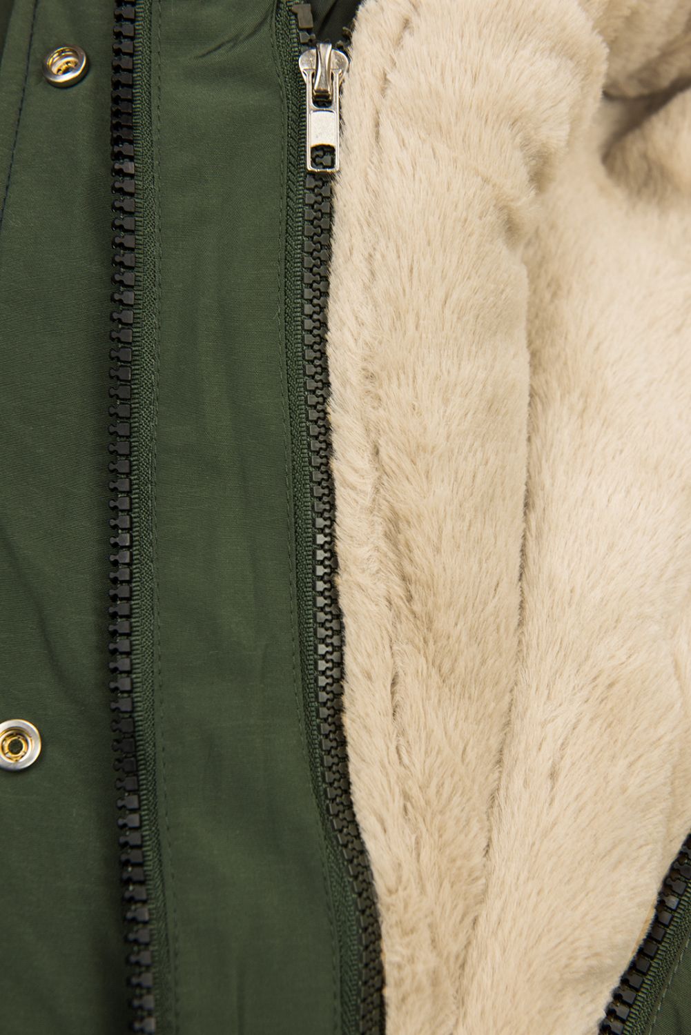 Army zelená parka na období podzim/zima