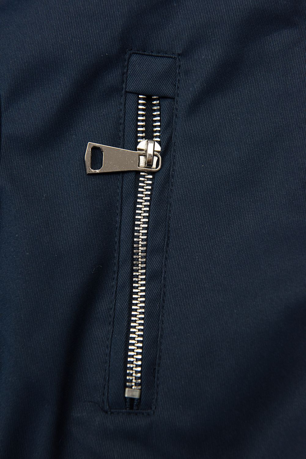 Tmavě modrá parka s vyjímatelným plyšovým futrem