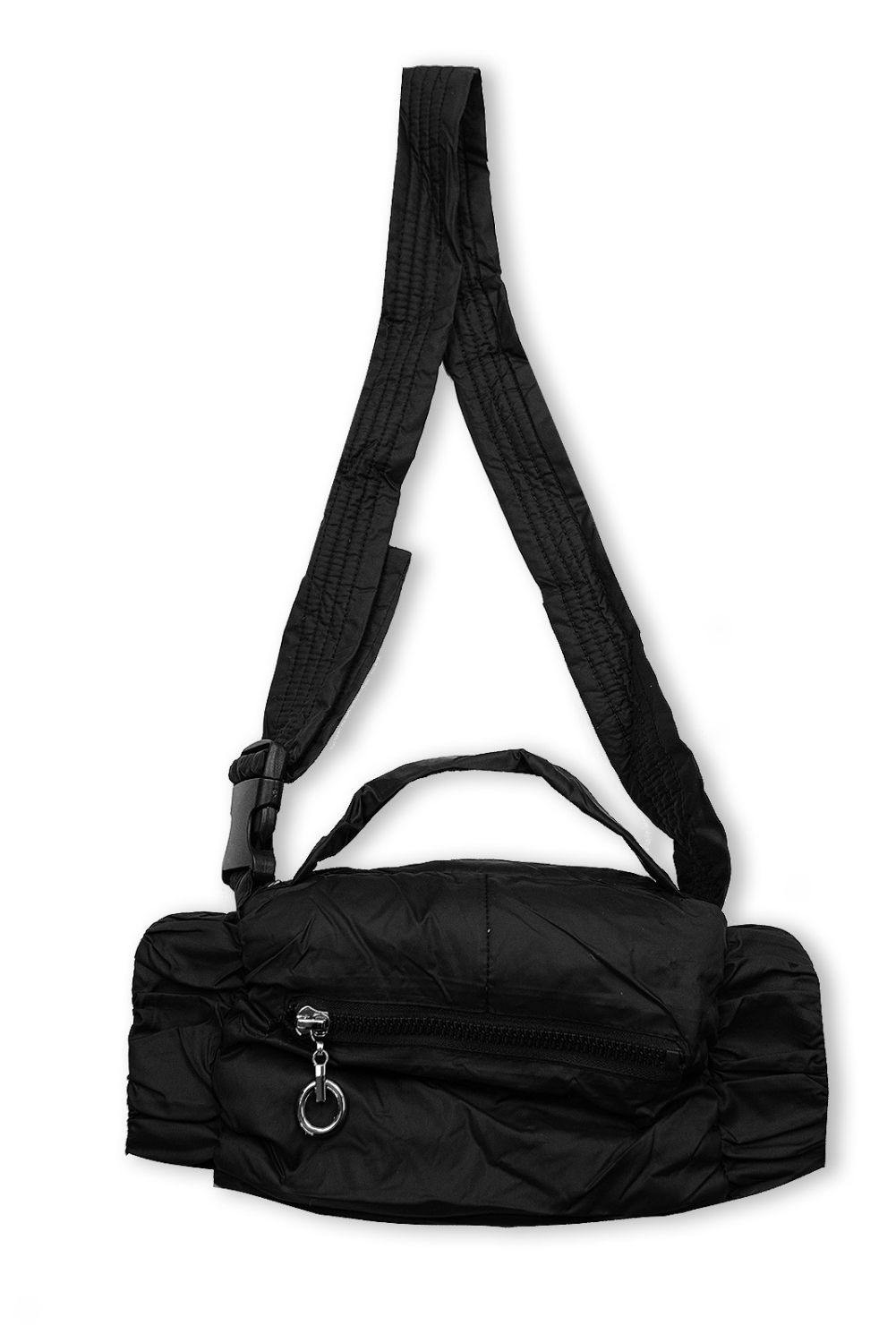 Černá bunda s ledvinkou