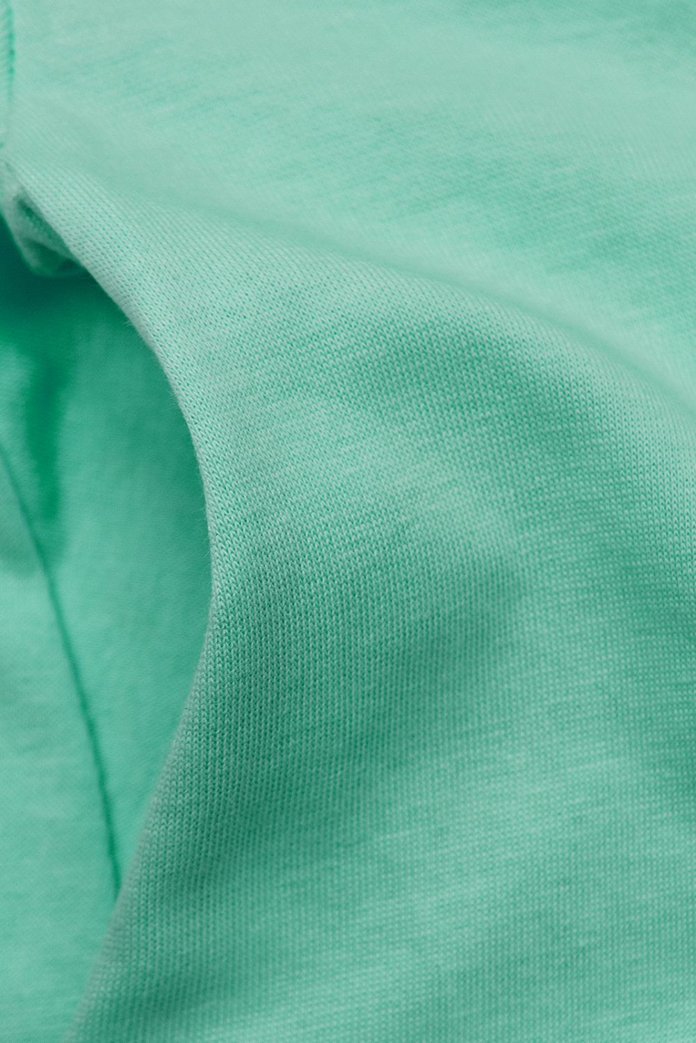 Mátově zelené šaty s nášivkou SUMMER