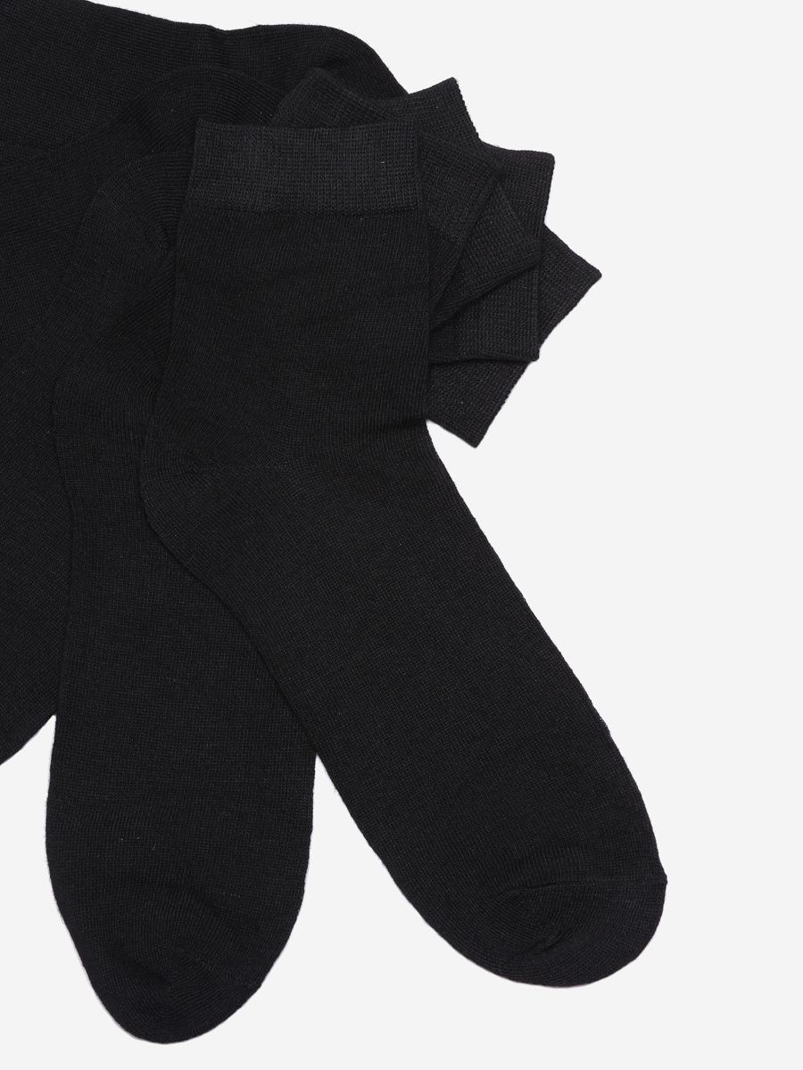 Černé pánské ponožky - 5 párů