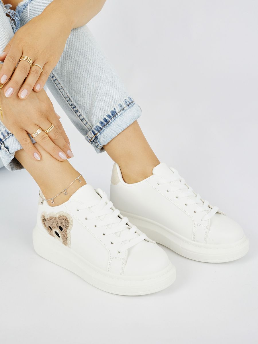 Bílé dámské sportovní tenisky TEDDY