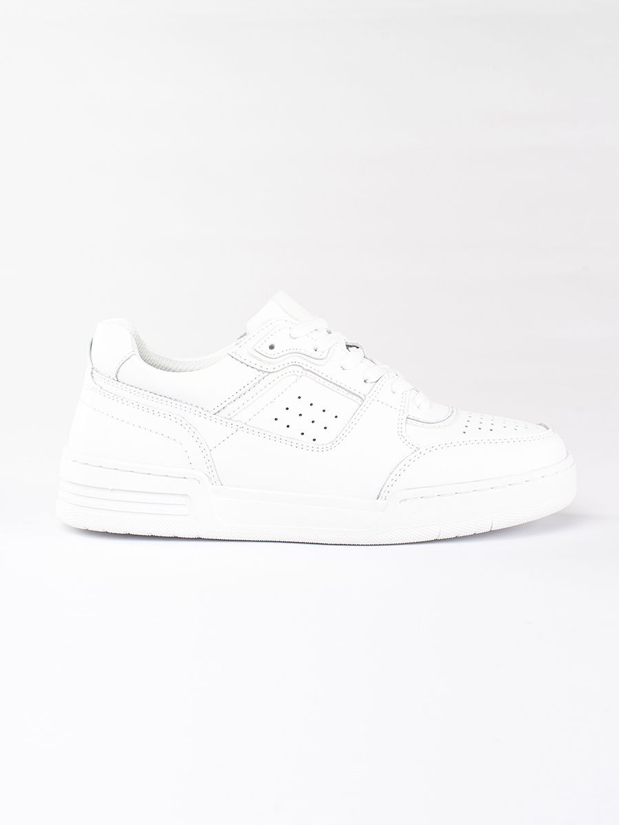 Bílé sneakersy na platformě