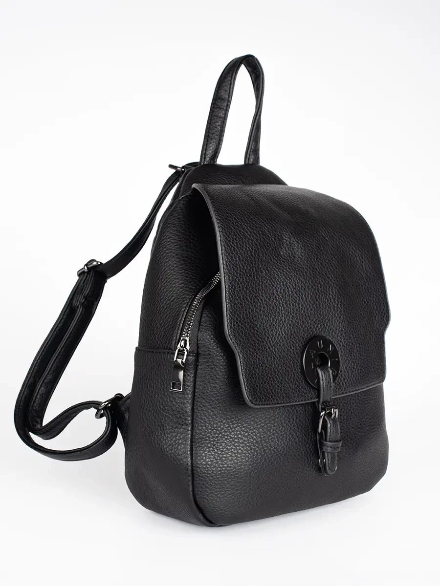 Klasický černý dámský batoh