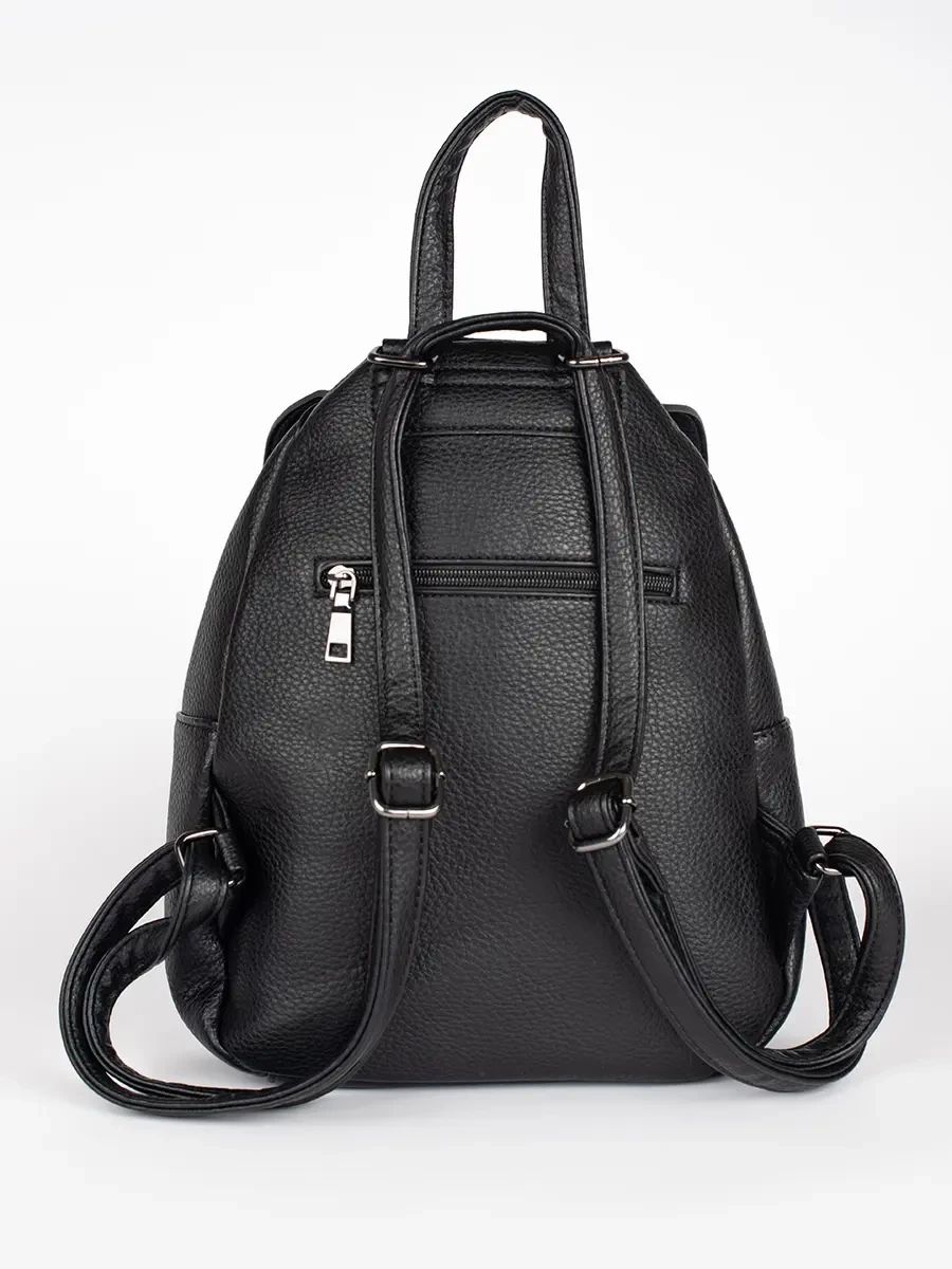 Klasický černý dámský batoh