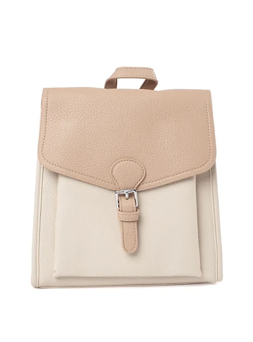 Světle béžový dámský batoh