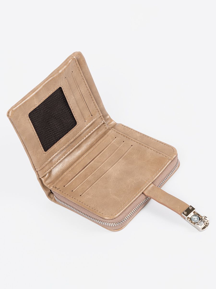 Elegantní béžová dámská peněženka